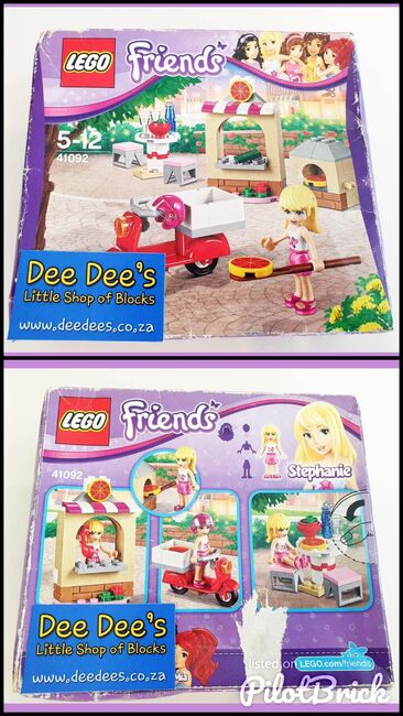 Stephanie’s Pizzeria, Lego 41092, Dee Dee's - Little Shop of Blocks (Dee Dee's - Little Shop of Blocks), Friends, Johannesburg, Abbildung 3