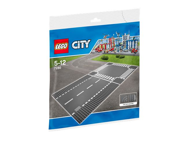 Straight & Crossroad, LEGO 7280, spiele-truhe (spiele-truhe), City, Hamburg, Abbildung 2
