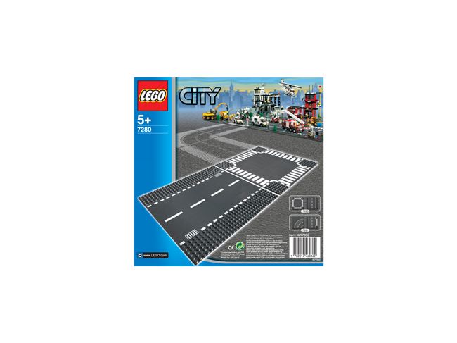 Straight & Crossroad, LEGO 7280, spiele-truhe (spiele-truhe), City, Hamburg