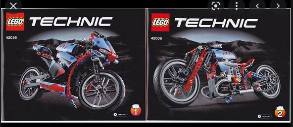 Street Motor Bike, Lego 42036, Sean, Technic, Randburg, Johannesburg, Abbildung 2