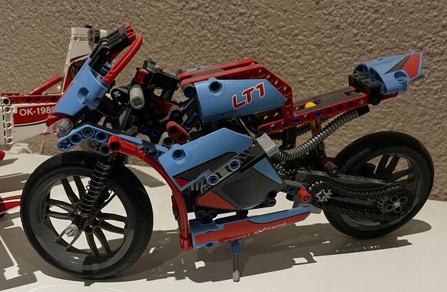 Street Motor Bike, Lego 42036, Sean, Technic, Randburg, Johannesburg, Image 3