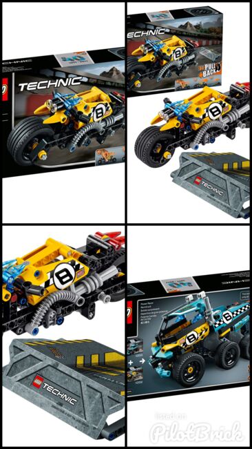 Stunt Bike, LEGO 42058, spiele-truhe (spiele-truhe), Technic, Hamburg, Image 5