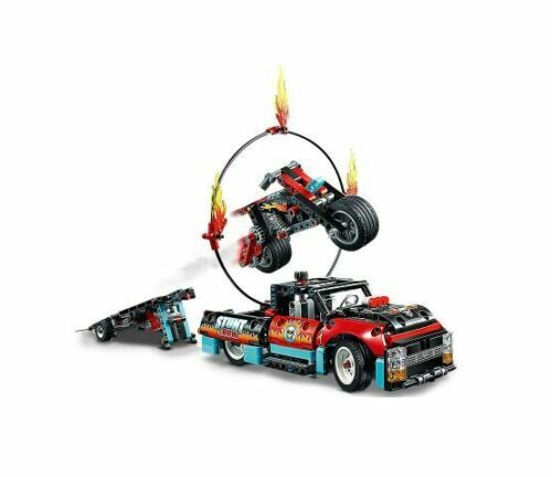 Stunt Show Truck & Bike, Lego 42106, Christos Varosis, Technic, Image 2