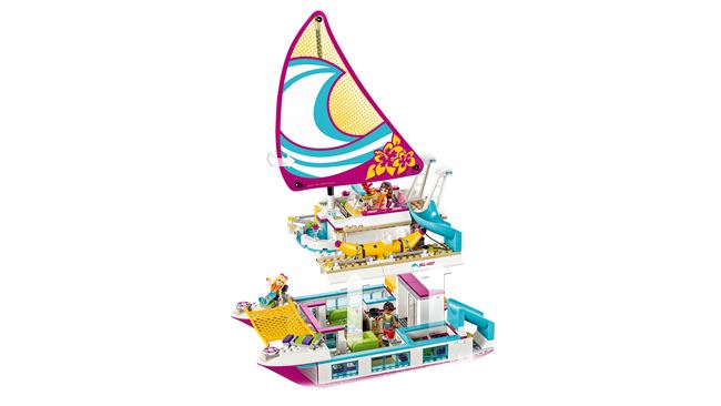 Sunshine Catamaran, LEGO 41317, spiele-truhe (spiele-truhe), Friends, Hamburg, Abbildung 7