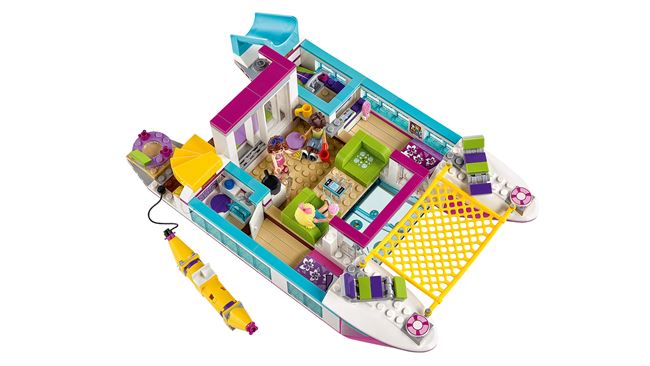 Sunshine Catamaran, LEGO 41317, spiele-truhe (spiele-truhe), Friends, Hamburg, Abbildung 9