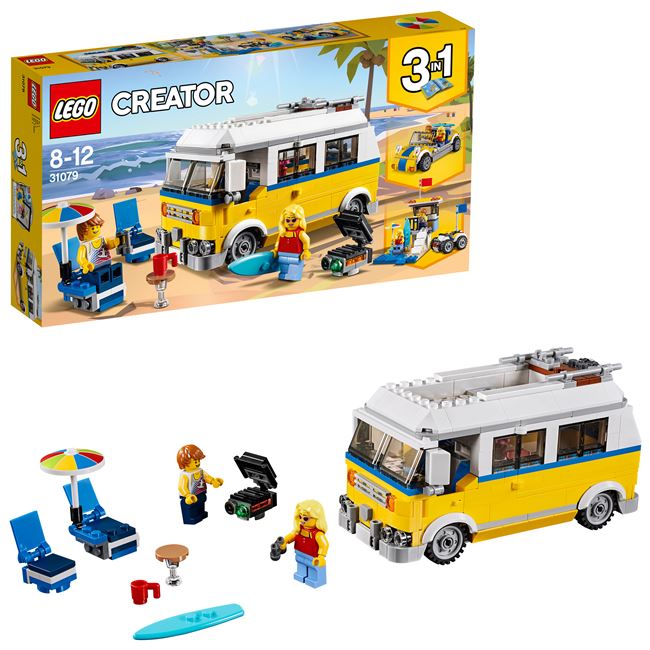 Sunshine Surfer Van, LEGO 31079, spiele-truhe (spiele-truhe), Creator, Hamburg, Abbildung 3