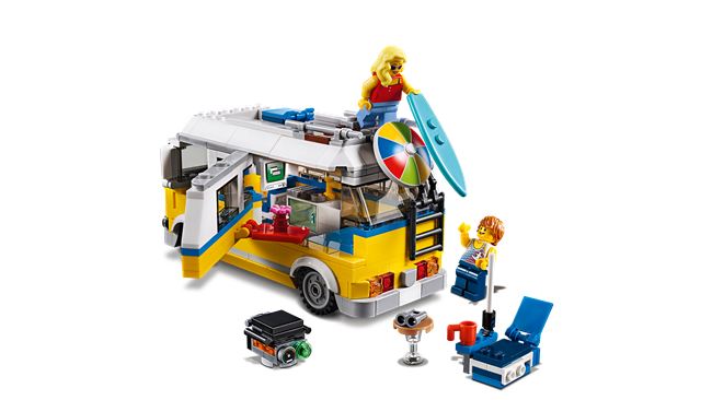 Sunshine Surfer Van, LEGO 31079, spiele-truhe (spiele-truhe), Creator, Hamburg, Abbildung 6