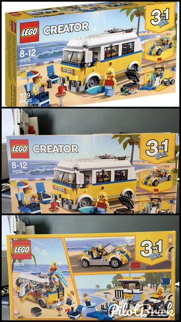 Sunshine Surfer Van - Retired Set, Lego 31079, T-Rex (Terence), Creator, Pretoria East, Image 4