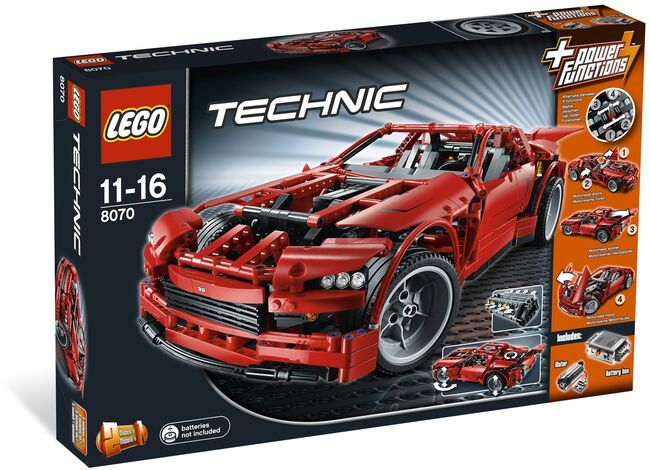 Super Car, Lego 8070, Christos Varosis, Technic, Serres