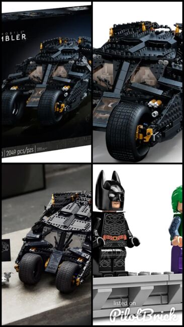 Super Heroes Batmobile Tumbler, Lego 76240, Roy, Super Heroes, Sydney, Image 6