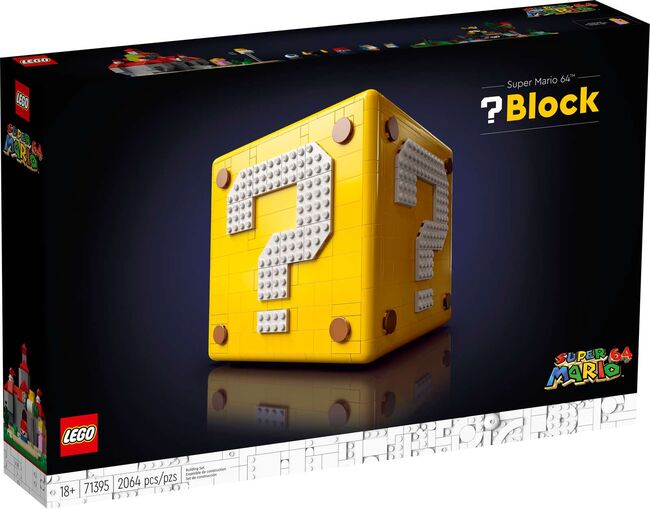Super Mario 64 Question Mark Block, Lego 71395, Brett Field, Diverses, Sandton