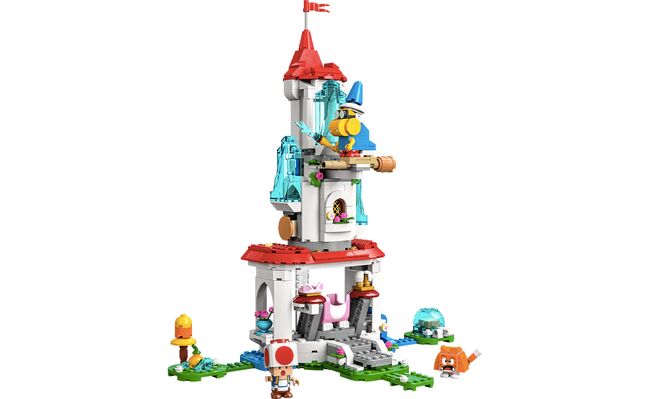 Super Mario Cat Peach Suit and Frozen Tower, Lego, Dream Bricks (Dream Bricks), other, Worcester