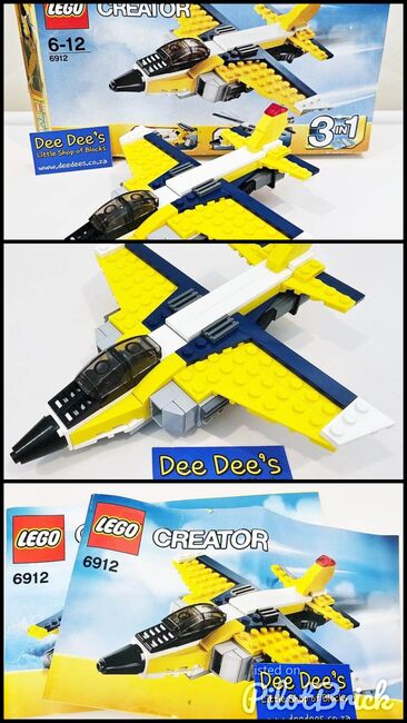 Super Soarer, Lego 6912, Dee Dee's - Little Shop of Blocks (Dee Dee's - Little Shop of Blocks), Creator, Johannesburg, Abbildung 4