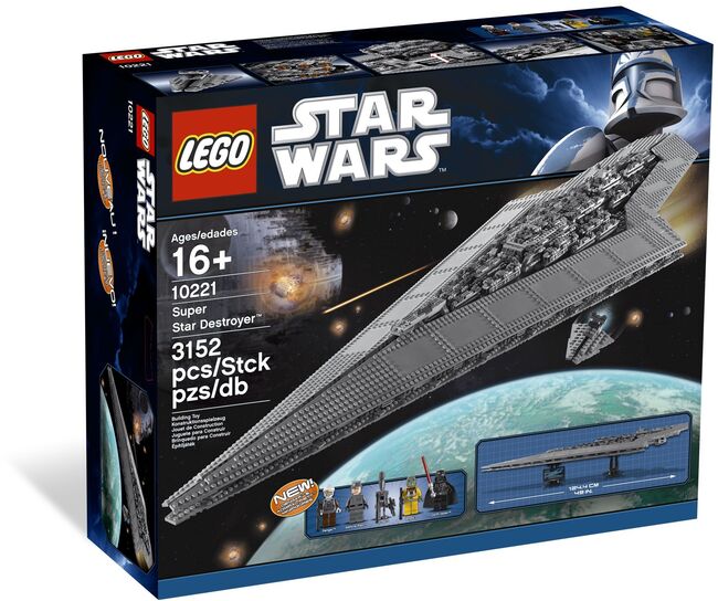 Super Star Destroyer, Lego 10221, Christos Varosis, Star Wars, Serres