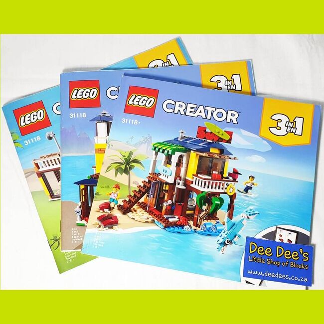 Surfer Beach House, Lego 31118, Dee Dee's - Little Shop of Blocks (Dee Dee's - Little Shop of Blocks), Creator, Johannesburg, Abbildung 3