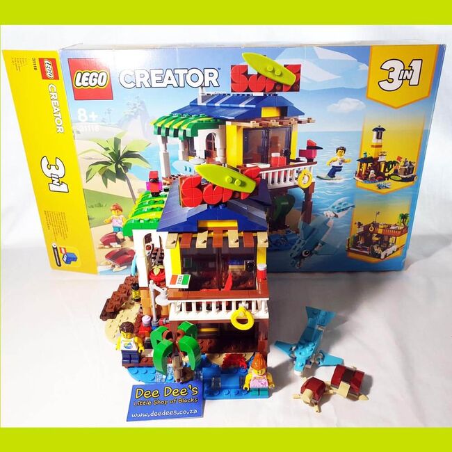 Surfer Beach House, Lego 31118, Dee Dee's - Little Shop of Blocks (Dee Dee's - Little Shop of Blocks), Creator, Johannesburg, Image 6