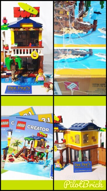 Surfer Beach House, Lego 31118, Dee Dee's - Little Shop of Blocks (Dee Dee's - Little Shop of Blocks), Creator, Johannesburg, Image 7