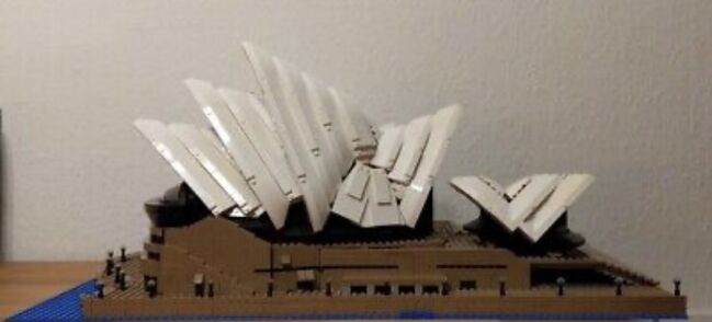 Sydney Opera House, Lego 10234, Mohamed Choonara, Sculptures, Johannesburg, Abbildung 3