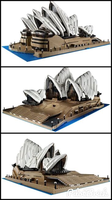 Sydney Opera House, Lego, Dream Bricks (Dream Bricks), Creator, Worcester, Abbildung 4