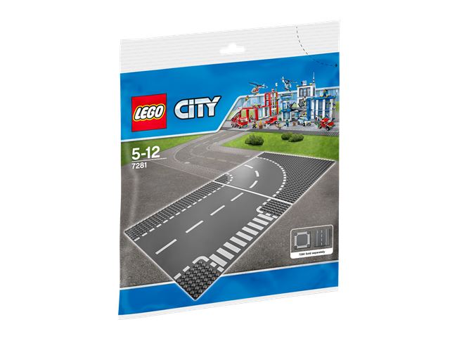 T-junction & Curve, LEGO 7281, spiele-truhe (spiele-truhe), City, Hamburg