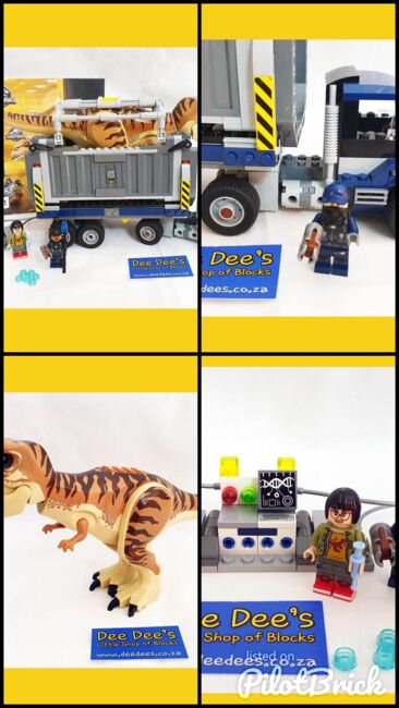 T. rex Transport, Lego 75933, Dee Dee's - Little Shop of Blocks (Dee Dee's - Little Shop of Blocks), Jurassic World, Johannesburg, Abbildung 8