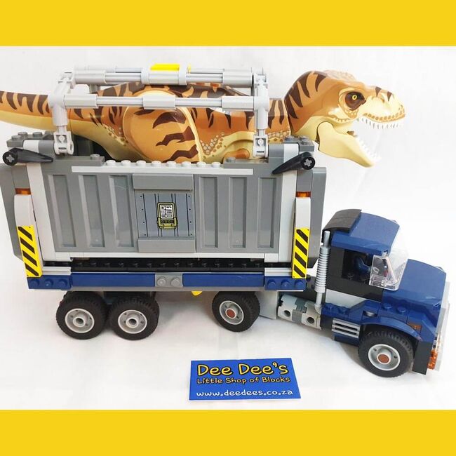T. rex Transport, Lego 75933, Dee Dee's - Little Shop of Blocks (Dee Dee's - Little Shop of Blocks), Jurassic World, Johannesburg, Abbildung 4