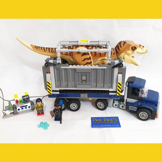 T. rex Transport, Lego 75933, Dee Dee's - Little Shop of Blocks (Dee Dee's - Little Shop of Blocks), Jurassic World, Johannesburg, Abbildung 2