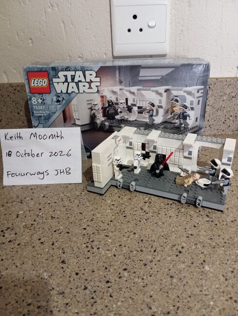 Tantive 4 Boarding Diorama, Lego, Kesh, Star Wars, Sandton