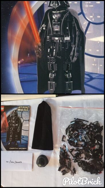 Technic Darth Vader, Lego 8010, Ralph, Star Wars, Grabouw, Abbildung 3