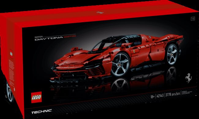 Technic Ferrari Daytona SP3, Lego 42143, Brett Field, Technic, Sandton