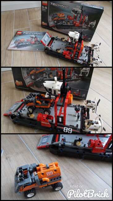 Technic Hovercraft, Lego 42076, Richard, Technic, Newark, Abbildung 4