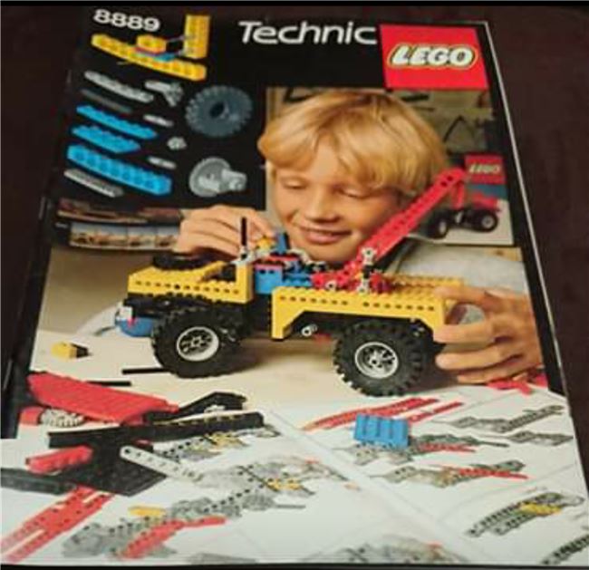 Technic Instruction Manual, Lego 8889, PeterM, Diverses, Johannesburg