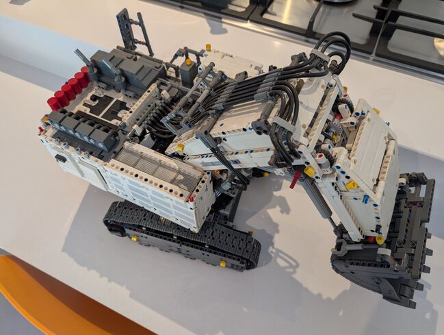 Technic Liebherr R 9800 Excavator, Lego Liebherr R9800, Simon, Technic, Midrand