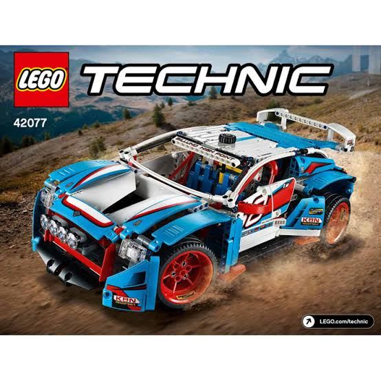 Technic Rally Car, Lego 42077, Werner, Technic, Springs