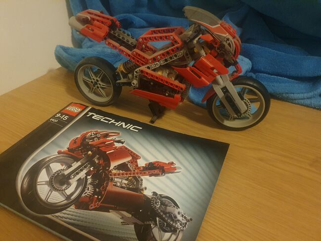 Technic Street Bike/Chopper, Lego 8420, Paul, Technic, Cape Town