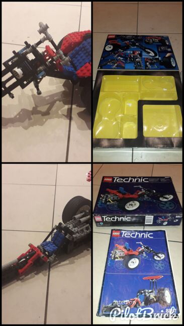 Technic Street Chopper/ Trike, Lego 8857, OtterBricks, Technic, Pontypridd, Abbildung 5