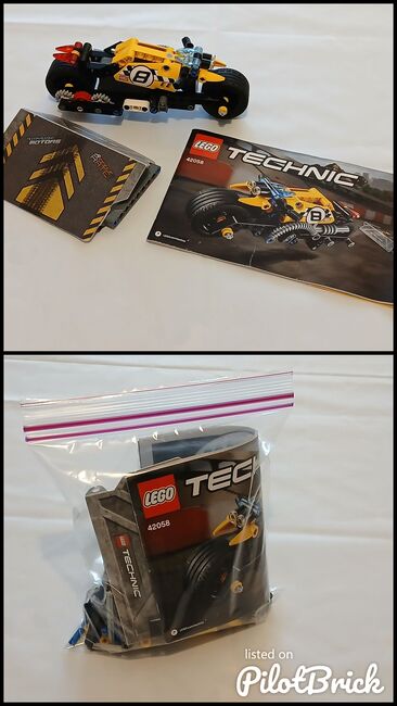 Technic Stunt Bike, Lego 42058, Giles, Technic, Exeter, Abbildung 3