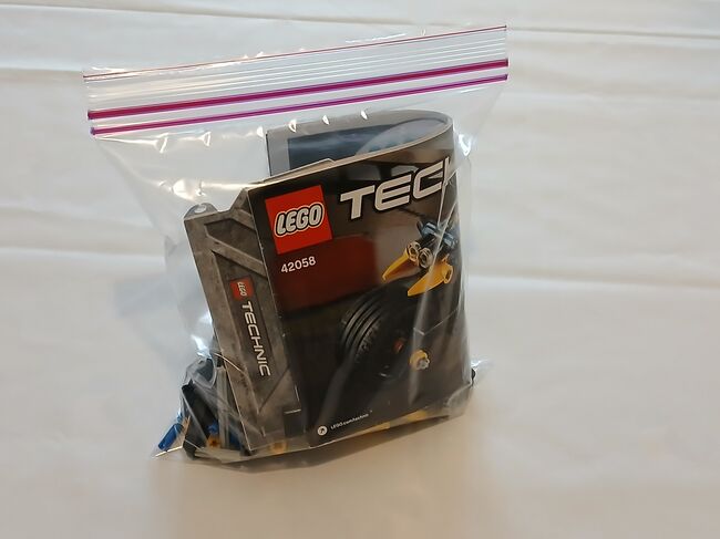 Technic Stunt Bike, Lego 42058, Giles, Technic, Exeter, Image 2