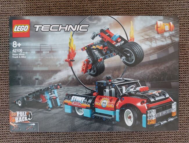 Technic Stunt Show Truck and Bike for Sale, Lego 42106, Tracey Nel, Technic, Edenvale