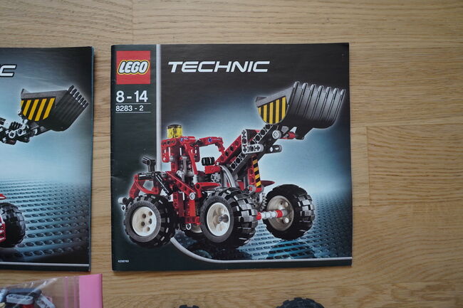 Telehandler, Lego 8283, Roman, Technic, Steffisburg, Image 3