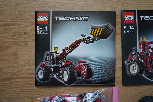 Telehandler, Lego 8283, Roman, Technic, Steffisburg, Image 2
