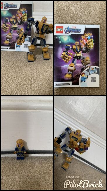 Thanos Lego figure, Lego 76141, Henry Summerville, Marvel Super Heroes, Newbury, Abbildung 5