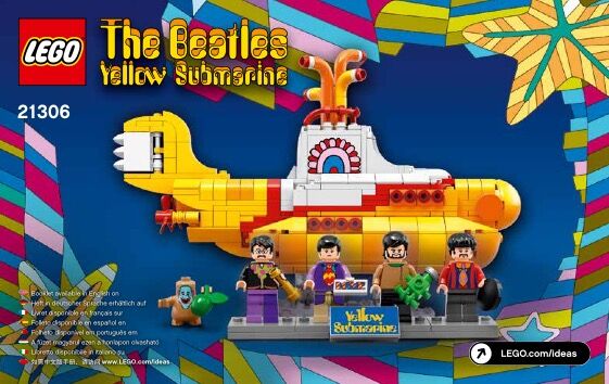 The Beatles Yellow Submarine, Lego, Dream Bricks, Diverses, Worcester, Abbildung 2