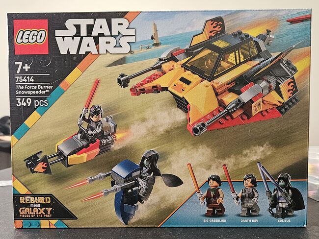 The Force Burner Snowspeeder, Lego 75414, GQ BLOCKS , Star Wars, Gqeberha/Port Elizabeth