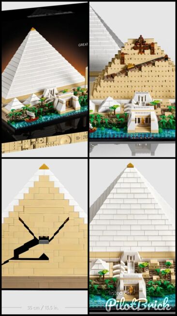 The Great Pyramid of Ghiza, Lego 21058, Build Beyond, Architecture, Johannesburg, Abbildung 5