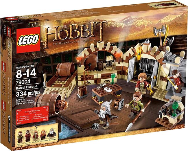 The Hobbit Barrel Escape, Lego, Creations4you, Lord of the Rings, Worcester