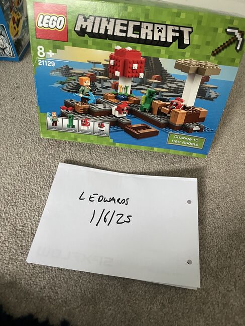 The mushroom island, Lego 21129, LegoMum, Minecraft, Lichfield