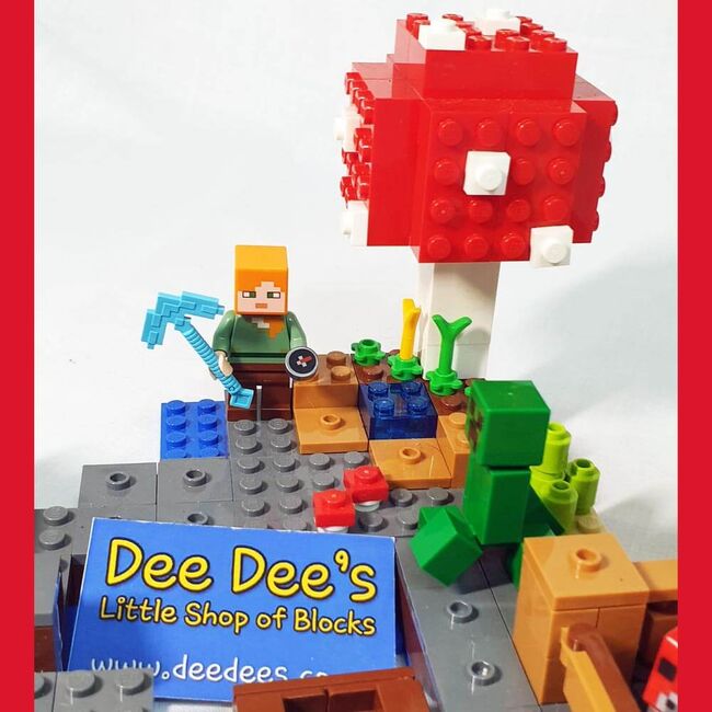 The Mushroom Island, Lego 21129, Dee Dee's - Little Shop of Blocks (Dee Dee's - Little Shop of Blocks), Minecraft, Johannesburg, Abbildung 3