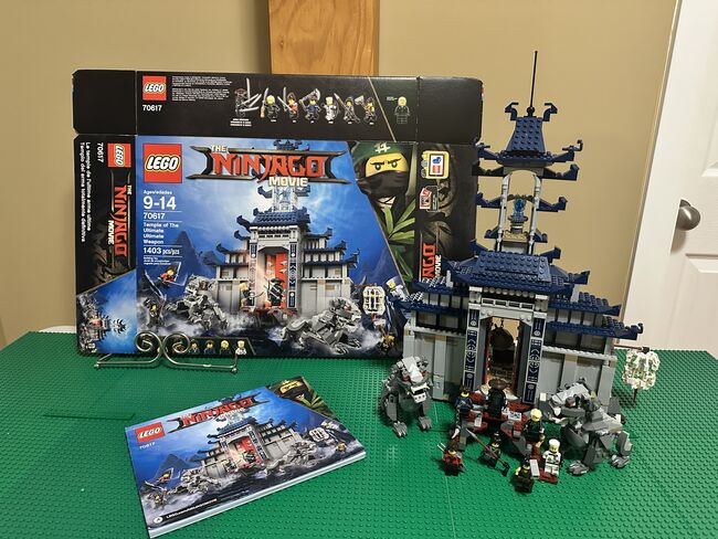 The Ninjago Movie Temple of the Ultimate Ultimate Weapon (Retired), Lego 70617, Mona Krahn, NINJAGO, Courtenay