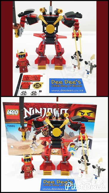 The Samurai Mech, Lego 70665, Dee Dee's - Little Shop of Blocks (Dee Dee's - Little Shop of Blocks), NINJAGO, Johannesburg, Abbildung 3